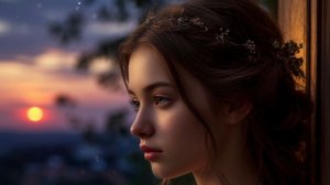 The evening came imperceptibly