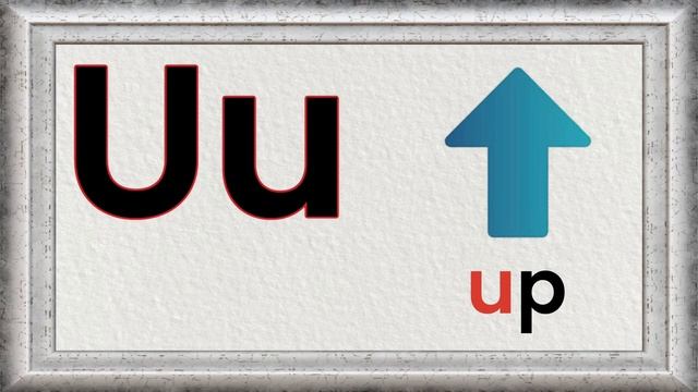 Uu Letter (ABC) - The Alphabet  // Phonics
