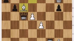 Чёрные забрали ладьёй пешку на _f2_, грамотный ответ белых всех удивил