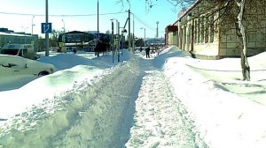 Ишим. Снежный март 2016