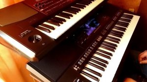 Рок-Острова-Ничего не говори_кавер на синтезаторе Yamaha psr sx 920