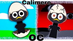 СПРУНКИ НОВЫЙ ПЕРСОНАЖ ЦЫПА ЧЁРНЫЙ КАЛИМЕРО ПТИЧКА АНИМАЦИЯ SPRUNKI OC