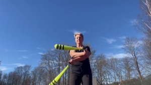 Пои Ножницы с перекрестной бабочкой