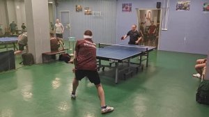 Чирков А. (661) - Олехнович М. (428) Первая Лига "С" 21.03 настольный теннис Клубный Чемпионат СПб