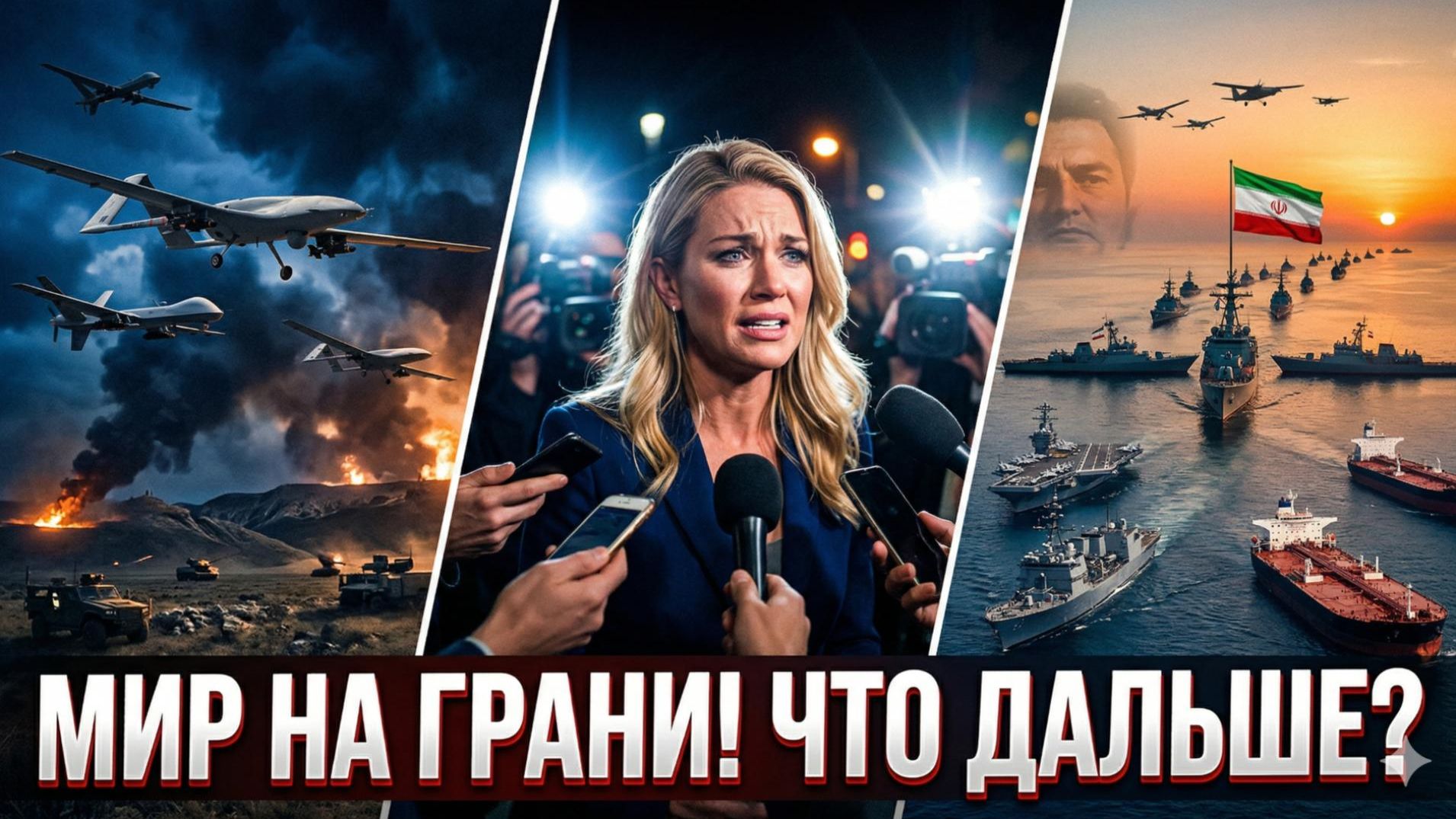 🚨Рик Санчес | ТРОЙНОЙ УДАР: Дроны ЕС бьют по России, Иран душит нефть, скандал в США