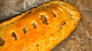 Сегодня на ужин - пирог с капустой.