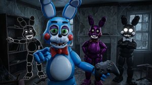 🔷ЧЕТЫРЕ ДУШИ В ОДНОМ АНИМАТРОНИКЕ🔷Планы Той Бонни на ближайшее время.