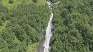 Чучхурский водопад,озеро у ледника и перевал