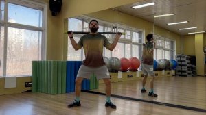 Плие + пружина с бодибаром