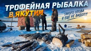 Трофейная рыбалка в Якутии. Такого улова я еще не видел!