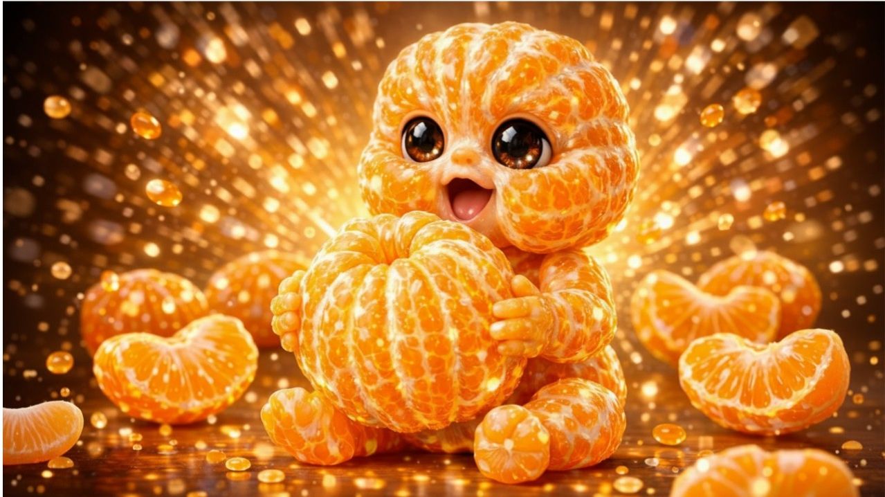 Милые Фруктовые малыши едят настоящие фрукты 🍓👶Такие сочные и хрустящие | Мультики | ASMR