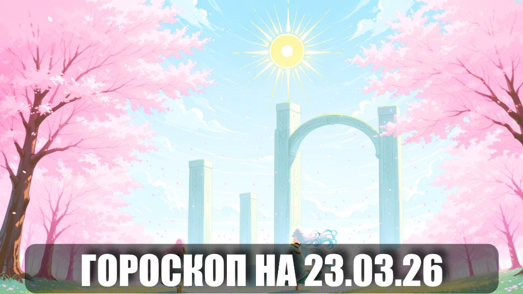 Гороскоп на 23 марта 2026
