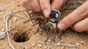 ИССЛЕДУЕМ ОПАСНЫЙ ПОДЗЕМНЫЙ МИР С ПОМОЩЬЮ ЖУКА-СКИТАЛЬЦА И КАМЕРЫ РЕАКЦИЯ