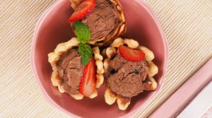 Вафли на кефире