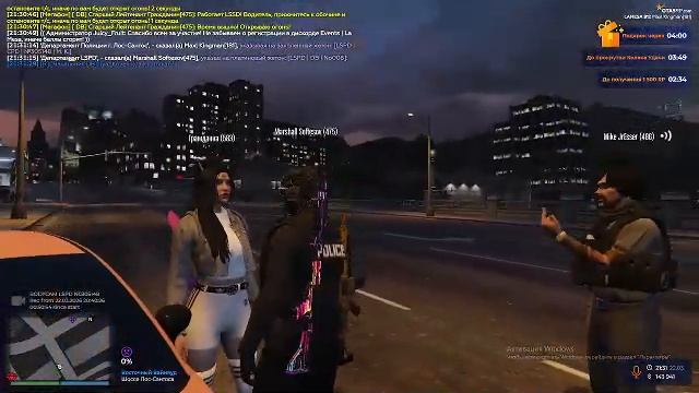 GTA 5 LSPD Патруль 11