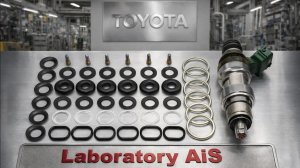 Ремкомплект на 6 инжекторов Z-T04, TOYOTA Crown,Brevis,Progres 2JZFSE,.mp4