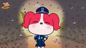 Храбрый шериф Лабрадор: «кто не мусорит, того не кусают» - познавательный мультфильм.