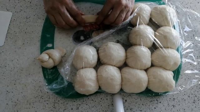 Сороки Жаворонки. Булочки из постного теста.