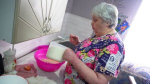 Как мама делает тесто на пирог ТЕСТО КАК ПУХ!