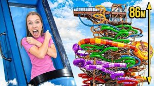 ОНА НЕ ЗНАЛА ЧТО ЭТО САМАЯ ЭКСТРЕМАЛЬНАЯ ГОРКА В МИРЕ / Вики Шоу