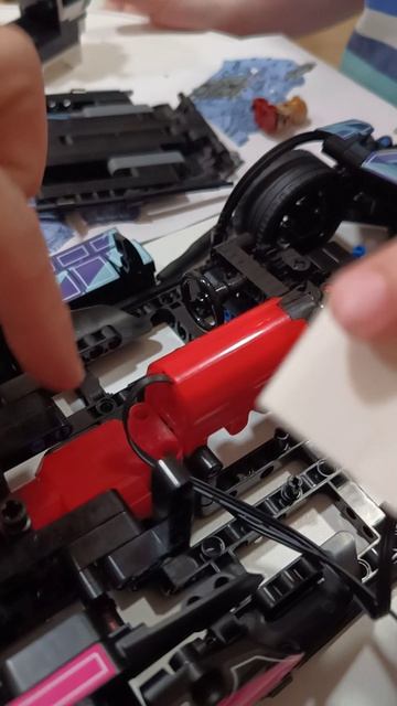 Собираем электрокар из lego