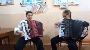 В. Бортянков "Полька" исп. дуэт: Крош Нарие и Куртумерова Амина 2026г.