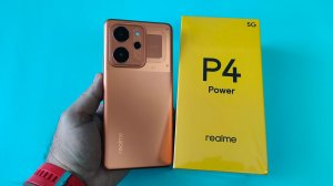 Realme P4 Power 5G Распаковка и Первое Знакомство