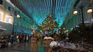 Новогодняя Москва 2026. Прогулка 7 февраля.