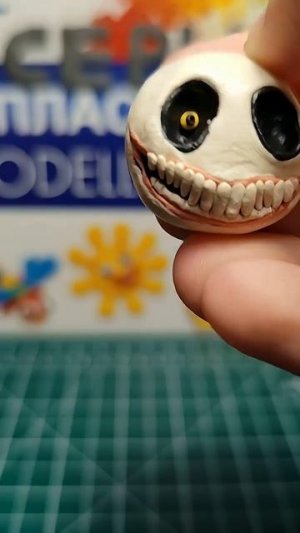 Лепка головы Прототипа 1006 из пластилина