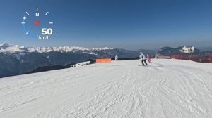 Жгем 113км/ч на Примуле в Розе Хутор