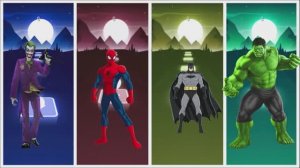 СУПЕРГЕРОИ ПРОТИВ ДЖОКЕРА: Человек-Паук, Бэтмен и Халк — КРУТАЯ БИТВА Мультик 🦸♂️💥