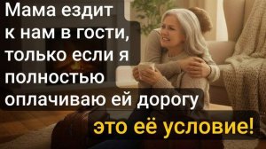 Истории из жизни \ Мама ездит к нам в гости, только если я полностью....