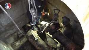 Бригады предприятия «Тепло Н» ремонтируют повреждения на теплосетях в районе улицы Советской