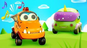 МАШИНКИ МОКАС ИГРАЮТ В ЖМУРКИ! 😜🔔 Булли привёз колокольчики, а Крей НАЧАЛ ЖУЛЬНИЧАТЬ! 🚜🎶