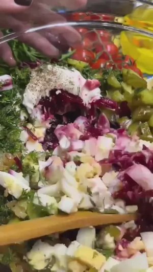 Свекольный салатик 🥙