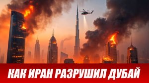 Разрушенный оазис: Дубай сгорает под ракетами Ирана. Последние срочные новости.