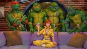 Teenage Mutant Ninja Turtles IV: Turtles in Time — Геймплей | Прохождение (SNES)