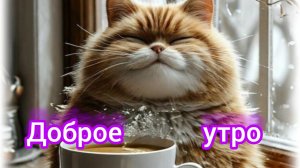 С весенним добрым утром. Красивая музыкальная открытка.