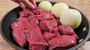 Ох какая вкуснятина! Как правильно пожарить мясо. Такое мясо можно есть губами!