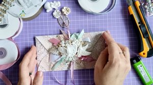 Свадебный конверт своими руками