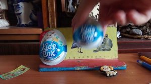 Kids Box ФЕРМА ЗВЕРЯТА с прикольными игрушками. Распаковка и обзор.