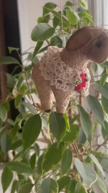 Винтажная овечка