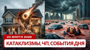 Новости Сегодня 23.03.2026 - Катаклизмы, ЧП, События дня | Европа США Индия Россия Китай