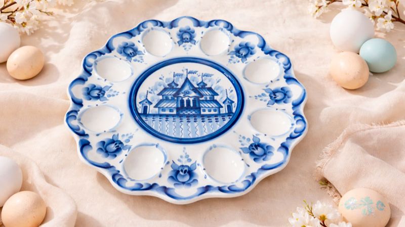 Пасхальница (тарелка для яиц) 