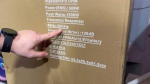 Профессиональная колонка soundbox 600