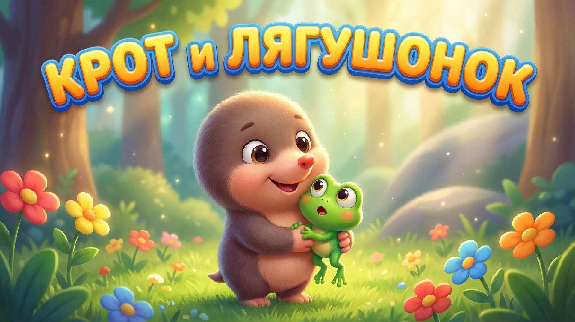 КРОТ И ЛЯГУШОНОК 🐸🦦🌿