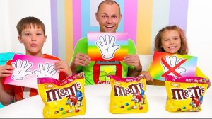 Челлендж без рук с Макс и Катя