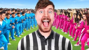 100 мужчин против 100 женщин, кто победит заберёт 500.000$ Мистер Бист.