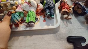 Моя коллекция ватных игрушек ручной работы. Март 2026.