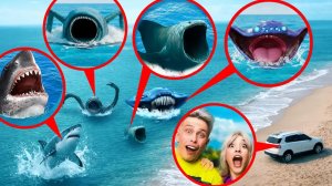 Мой дрон поймал EL GRAN MAJA, SEA EATER и BLOOP в Реальной жизни!